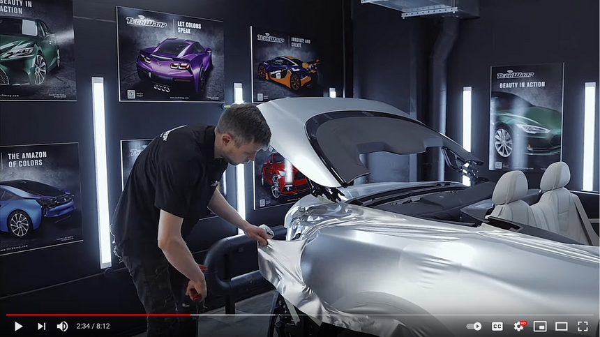Want to learn wrapping with TeckWrap?  Lesson 4. Car wrapping. Rear fender / WATCH NOW