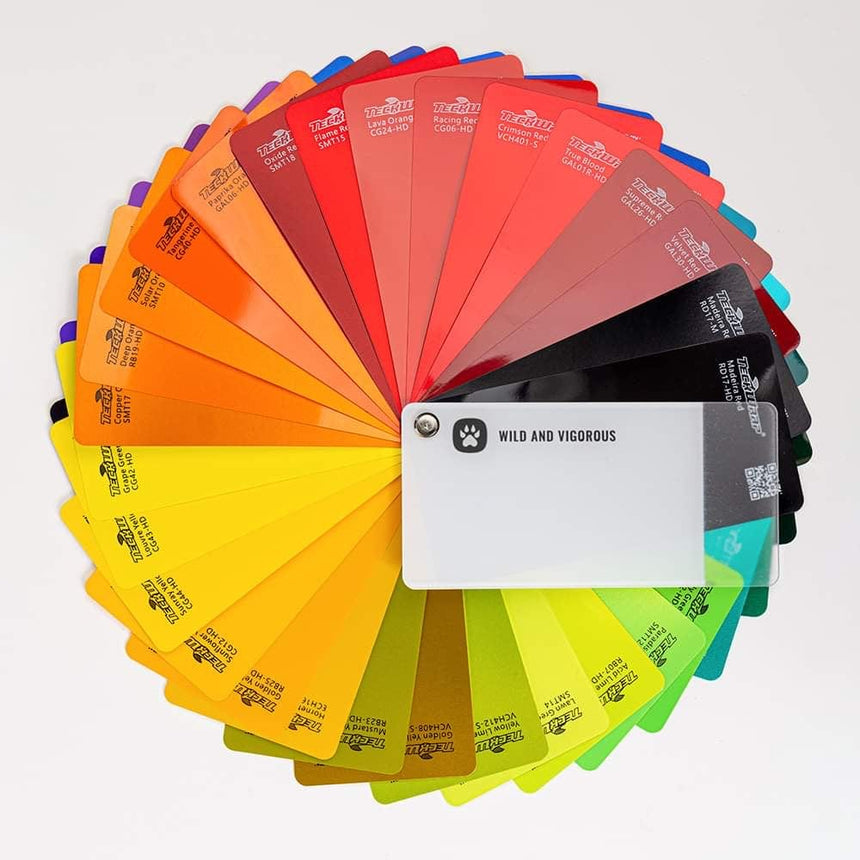 NEW Regular Colors Heat Transfer Vinyl Foil – TeckWrap Craft Europe